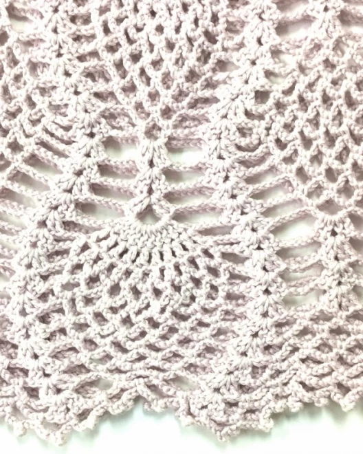 かぎ針編みの編み物キットパイナップルレースのプル