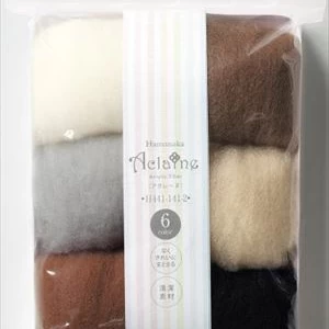 フェルト羊毛 アクレーヌ　6色セット　H441-141-2