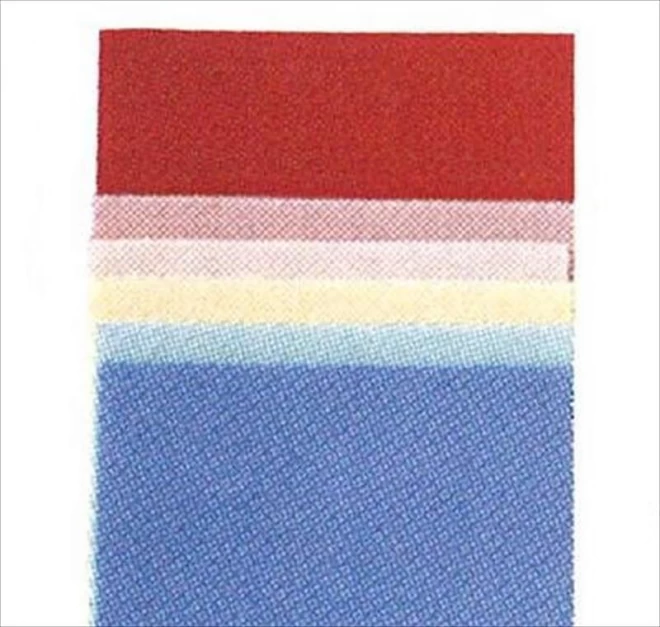 クロバー　綿の補修布セット　カラフル 6色入り　68-097